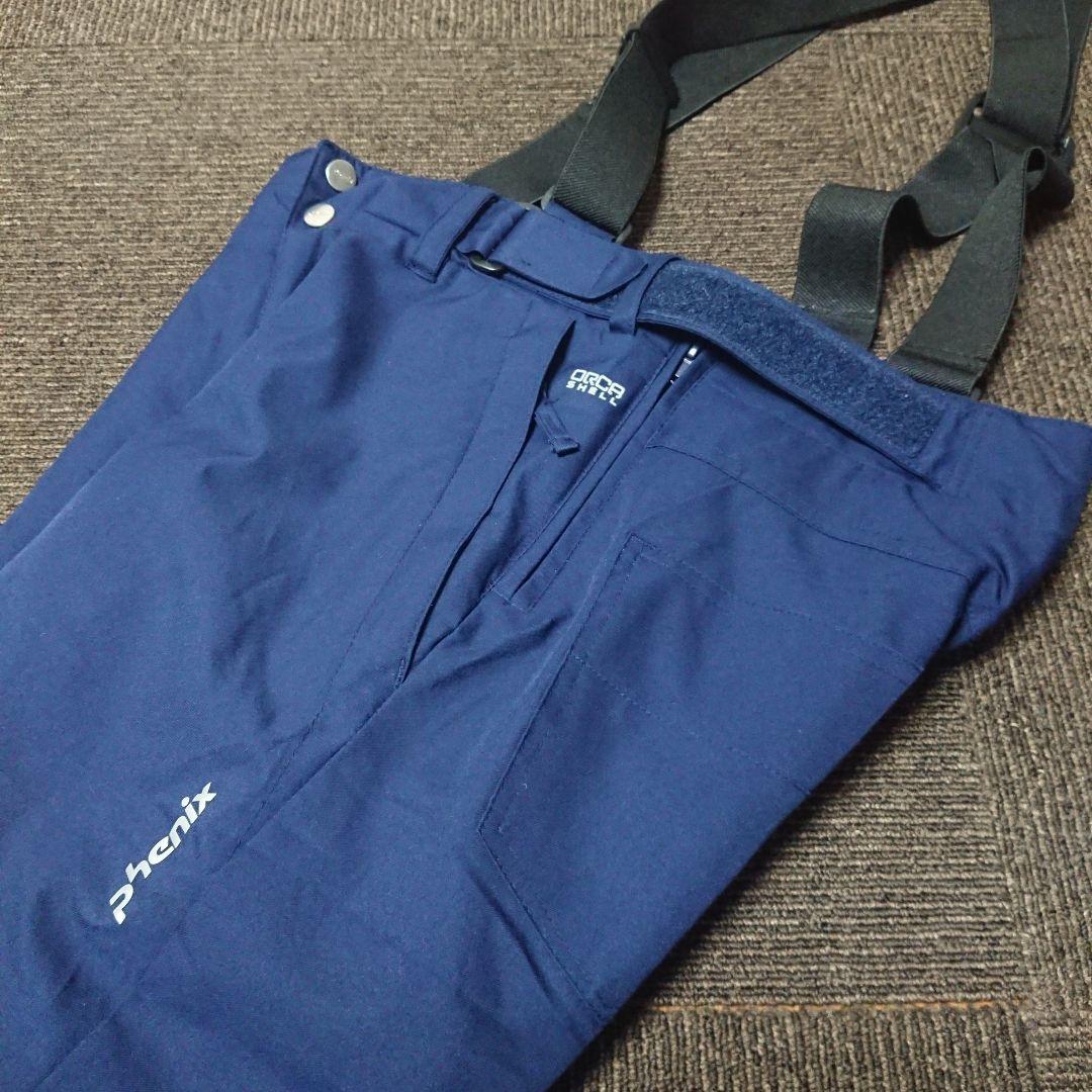 送料無料【Phenix】ホワイトピンクネイビースキーウェア上下 L/L