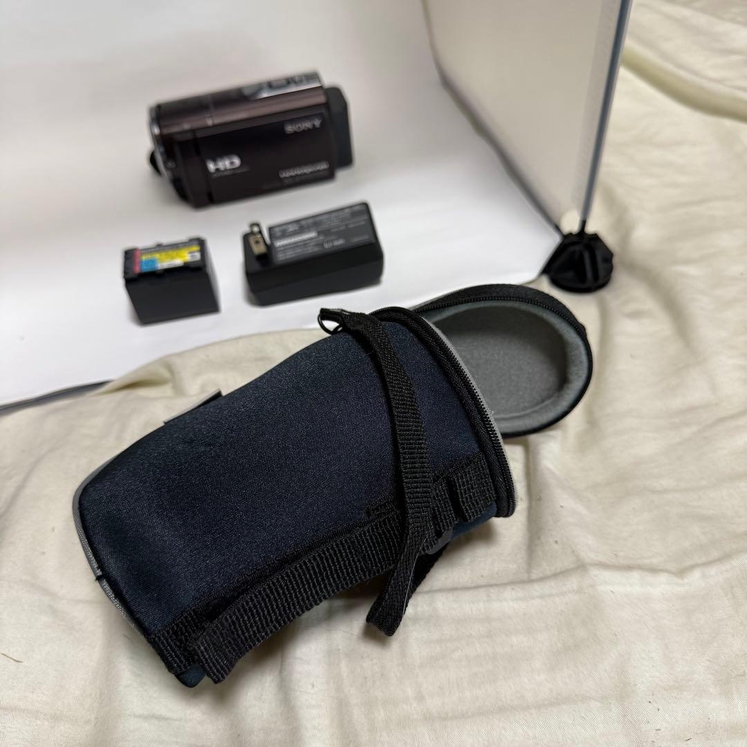 SONY HDR-CX590V ビデオカメラ 一式セット GPS搭載