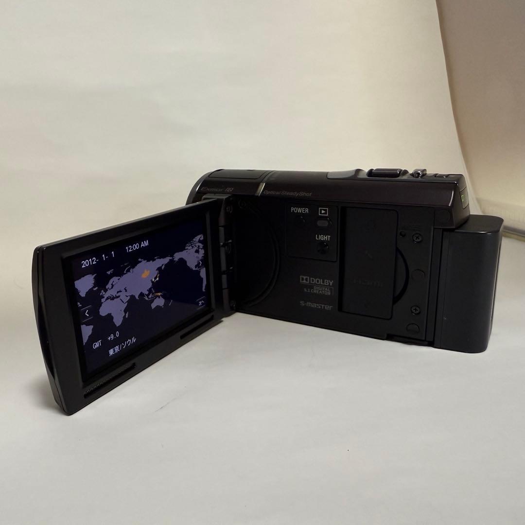 SONY HDR-CX590V ビデオカメラ 一式セット GPS搭載