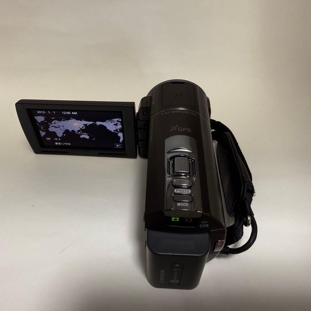 SONY HDR-CX590V ビデオカメラ 一式セット GPS搭載