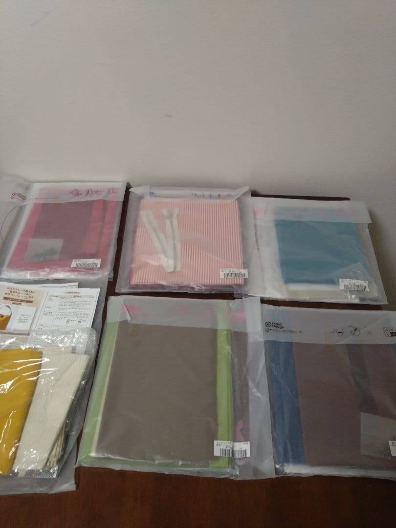 フェリシモ　帆布バッグレッスンの会　6セット　クチュリエ　基本からマスター