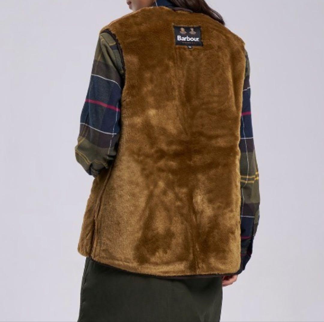 【極美品✨️現行品】バブアー パイルライナーファーベスト リバーシブル