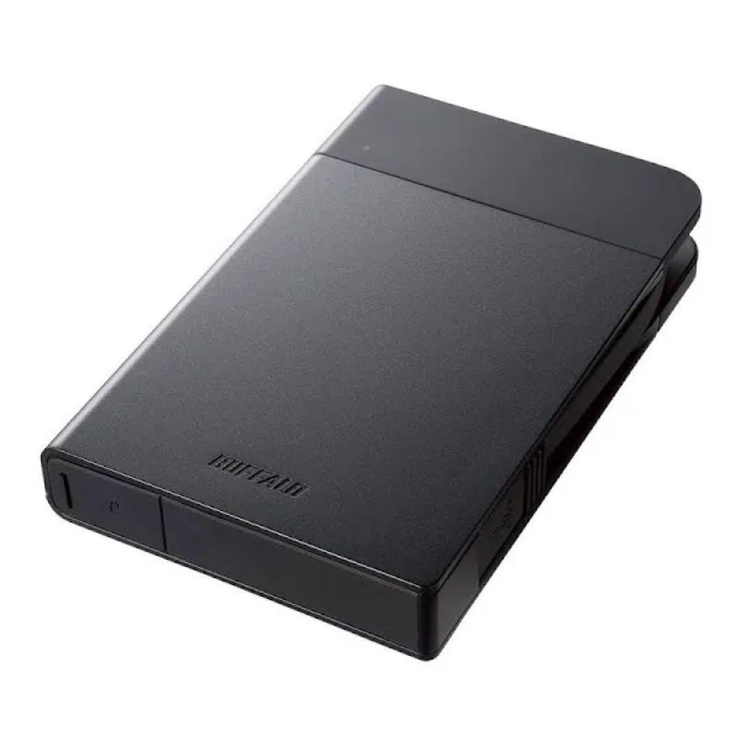 あめ【新品&中古】BUFFALO 耐衝撃 ポータブルHDD 2TB 防雨防