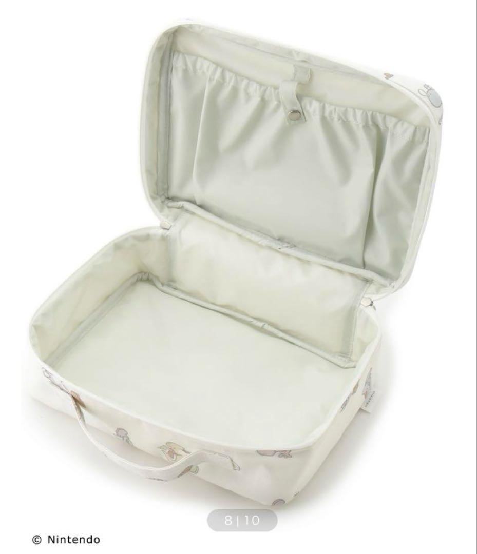 新品未使用　ジェラートピケ スーパーマリオ　ヨッシー柄おむつポーチ