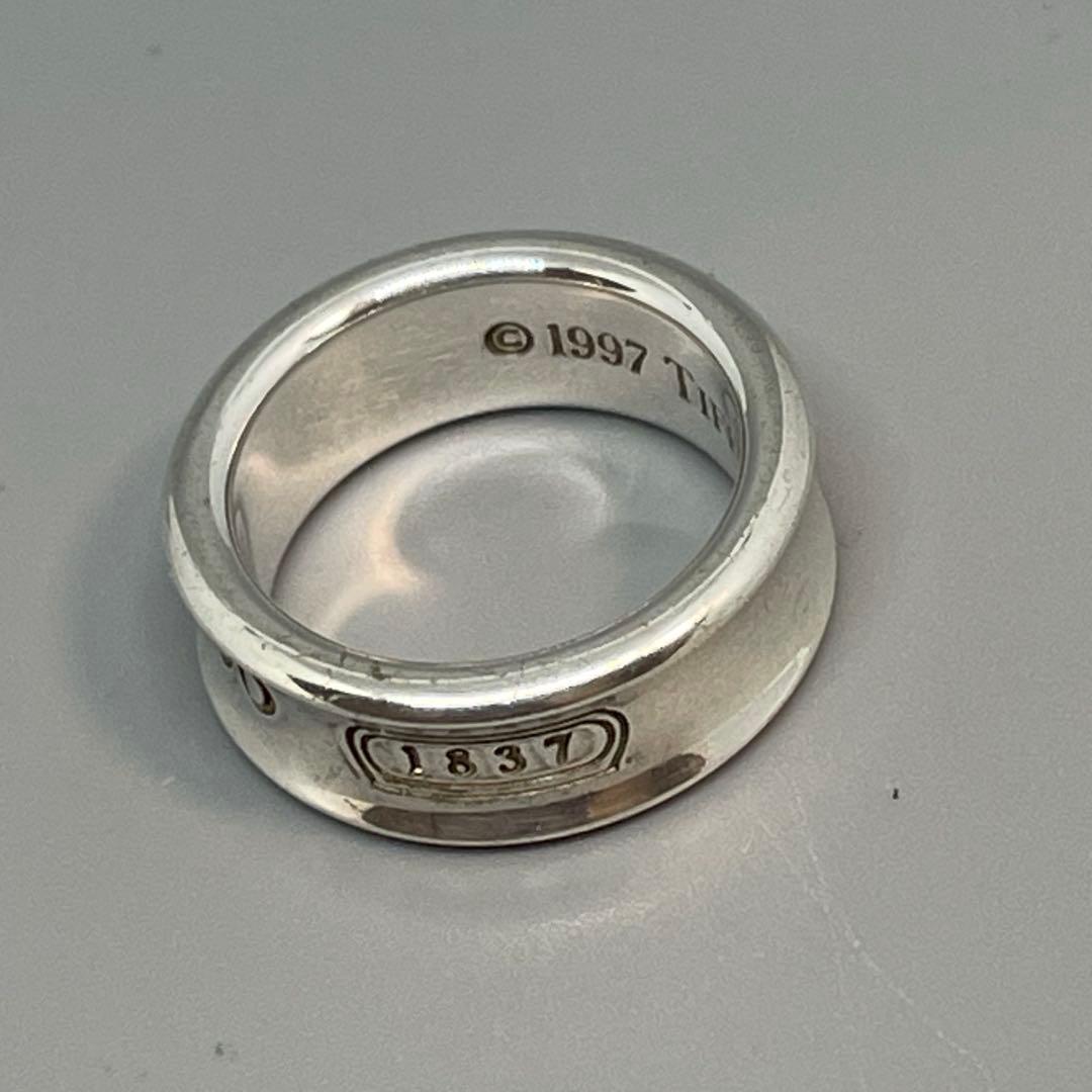 TIFFANY&CO ティファニー ナロー リング 1837 約7,5号