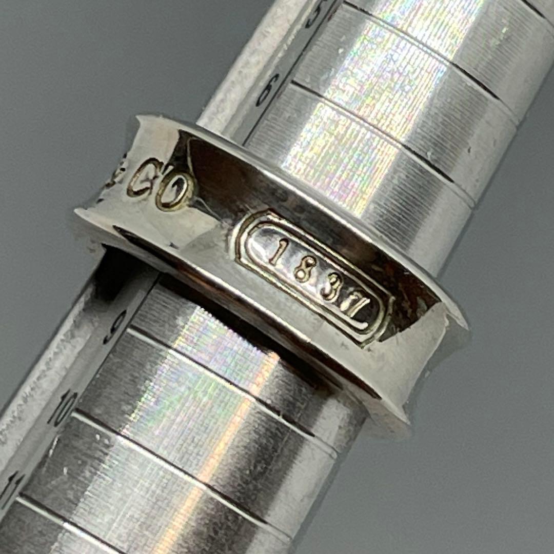 TIFFANY&CO ティファニー ナロー リング 1837 約7,5号