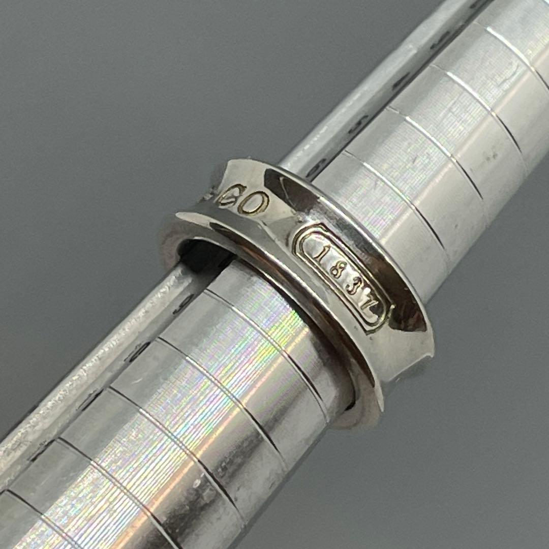 TIFFANY&CO ティファニー ナロー リング 1837 約7,5号