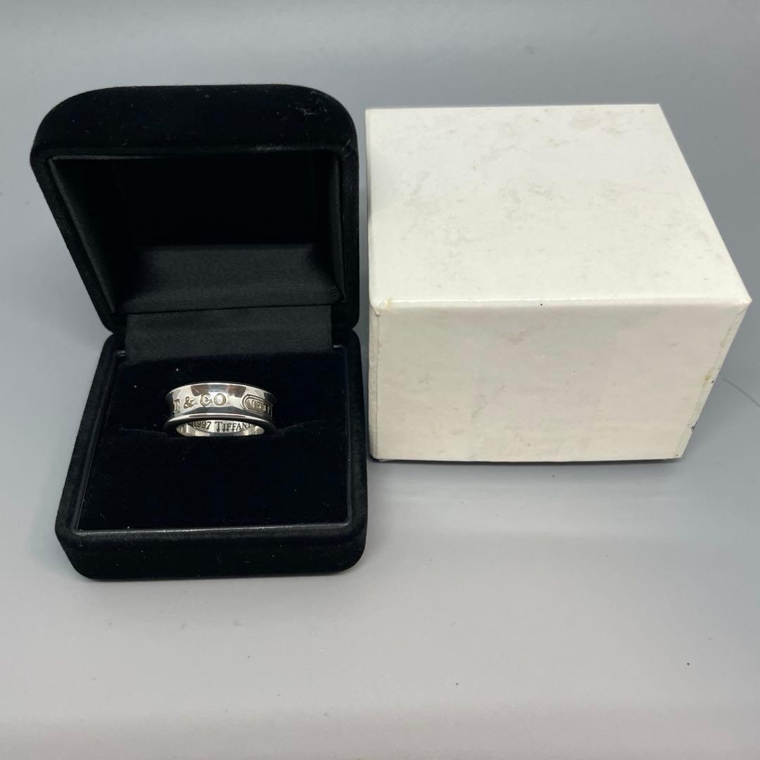 TIFFANY&CO ティファニー ナロー リング 1837 約7,5号