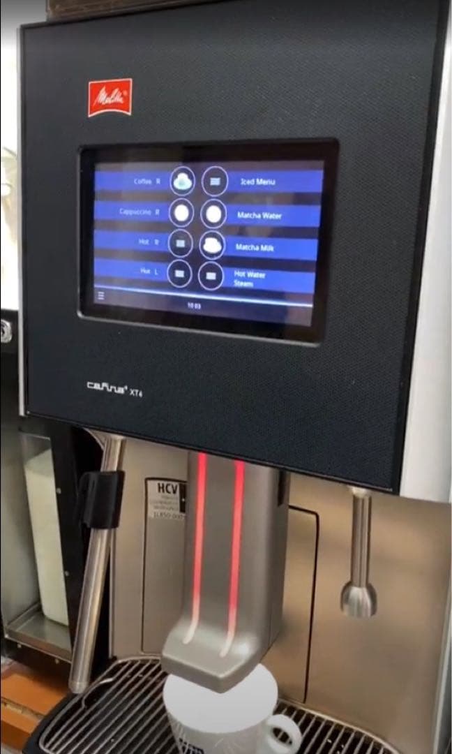 【価格相談可】店舗開業MELITTA カフィーナXT4 業務用コーヒーマシン1台
