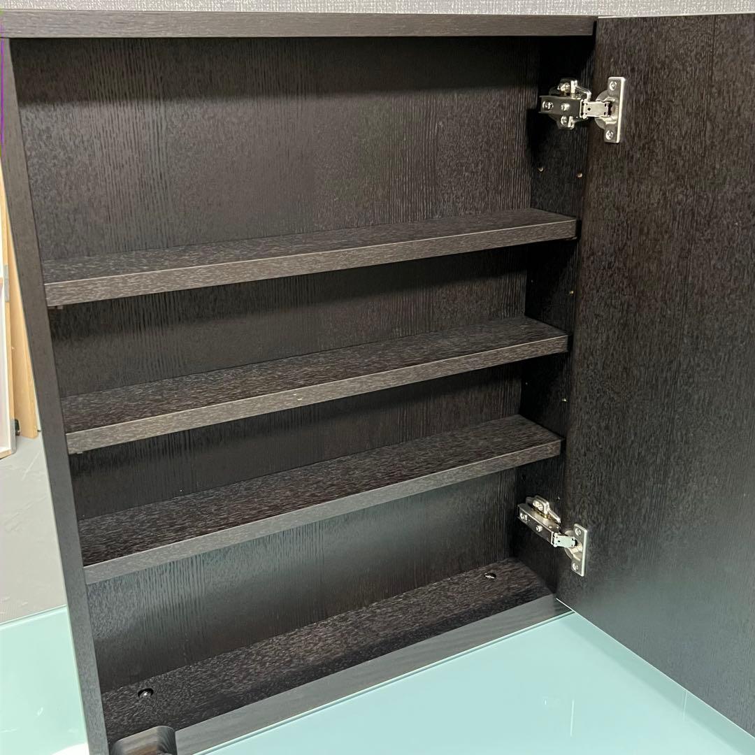 定価166,780円 IDC大塚家具　三面鏡　ドレッサー　松永家具