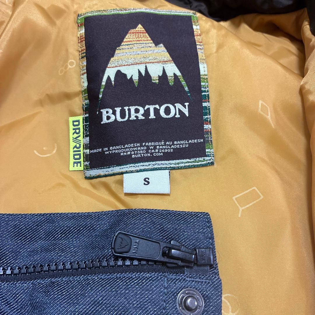 BURTON（バートン）スノーボードウェア上下セットＳサイズ