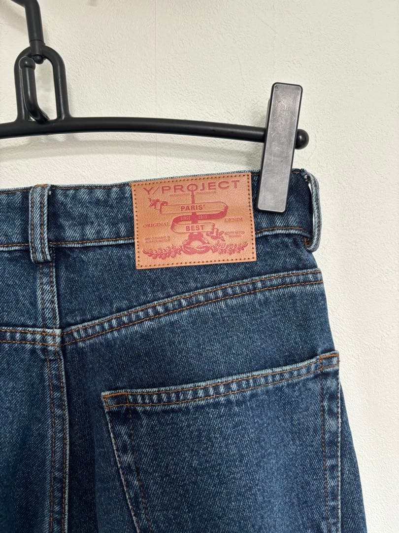 Y/project ワイプロジェクト レイヤード インディゴデニム