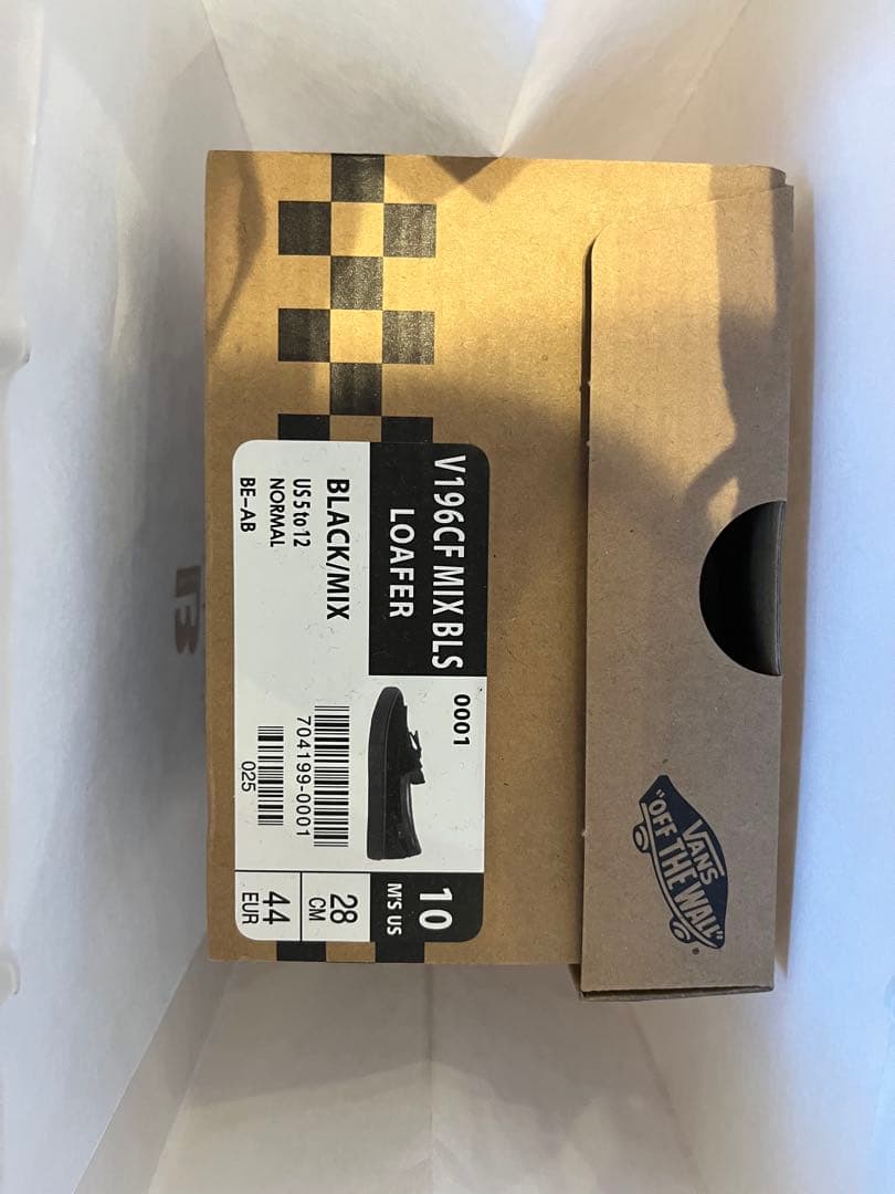 Vans V196CF MIX BLS ローファー 28cm ブラック