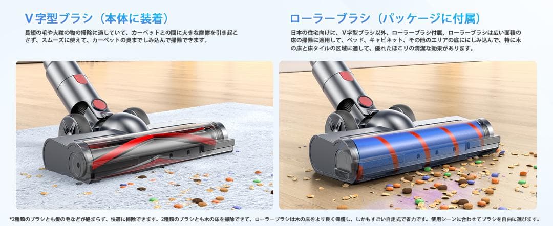 ★Bivark コードレス掃除機 バッテリー2つ付き 状態良し付属品完備2025