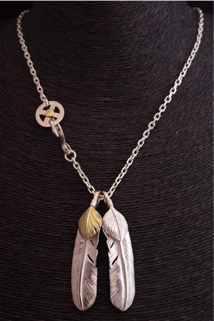 フェザーネックレス　ゴローズ