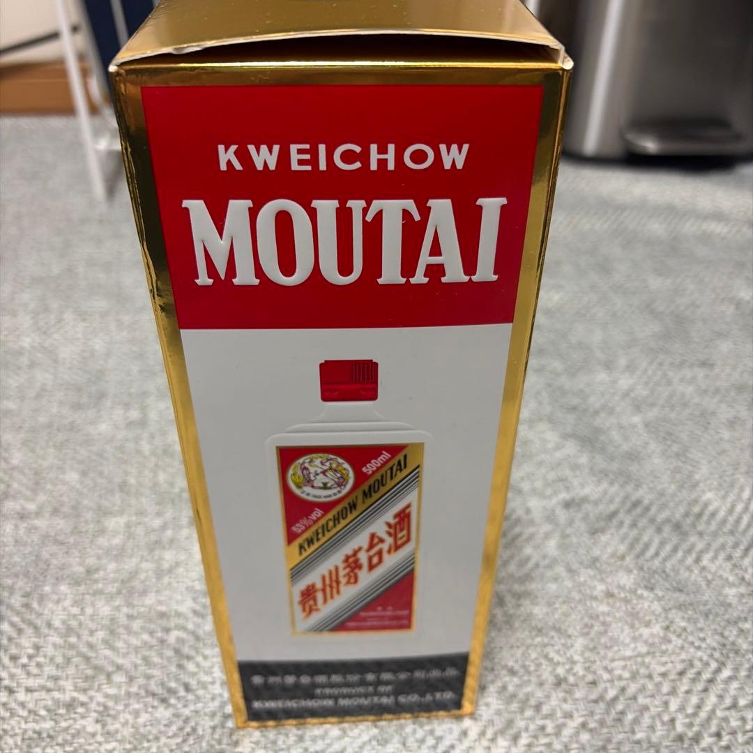 Kweichow Moutai 白酒 金色パッケージ