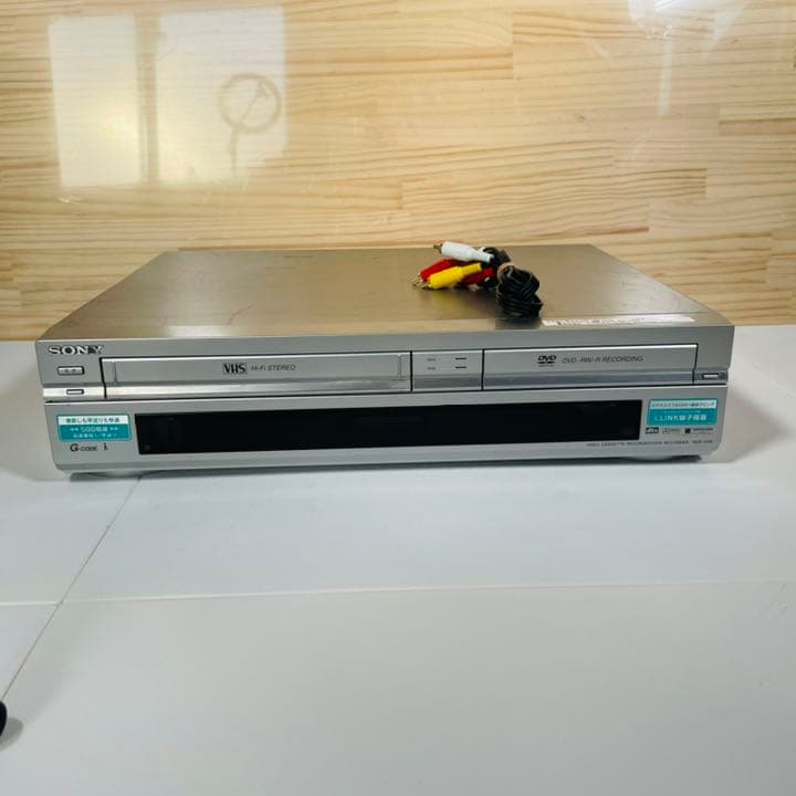 SONY ビデオデッキ　DVDデッキ　RDR-VD6