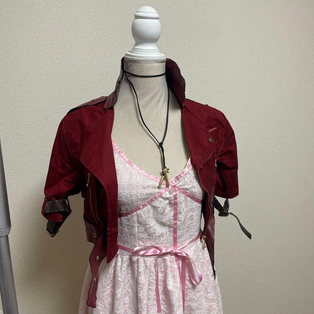 FF7 エアリス コスプレ衣装 フルセット