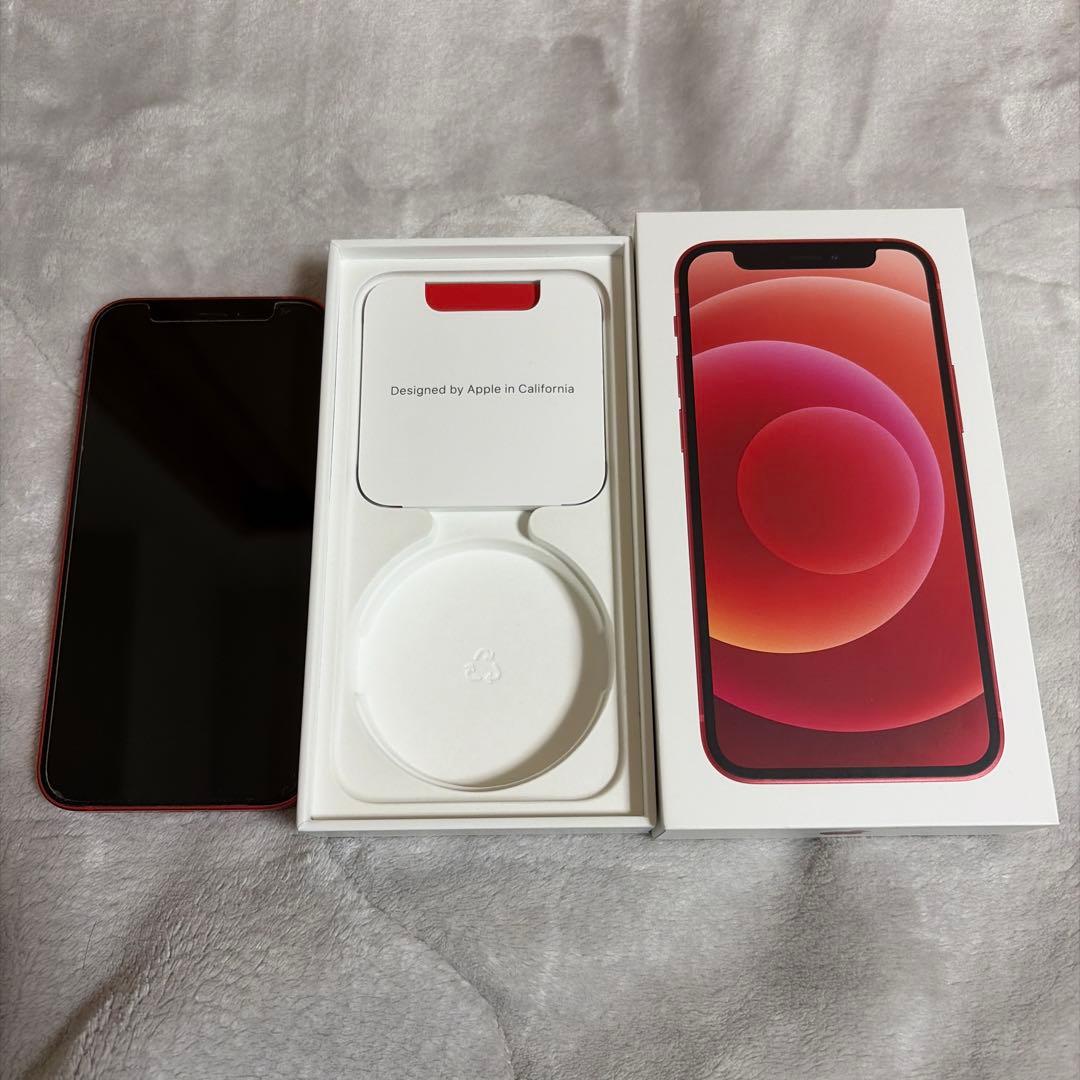 Apple　iPhone12mini　128GB　PRODUCT　レッド　箱付き
