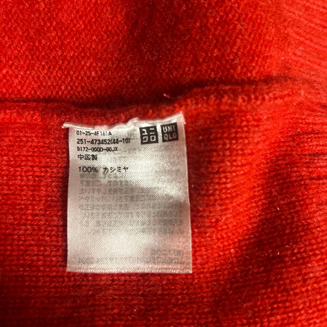 【値下げ】アニヤハインドマーチ カシミヤニット レッド 3XL ユニクロ