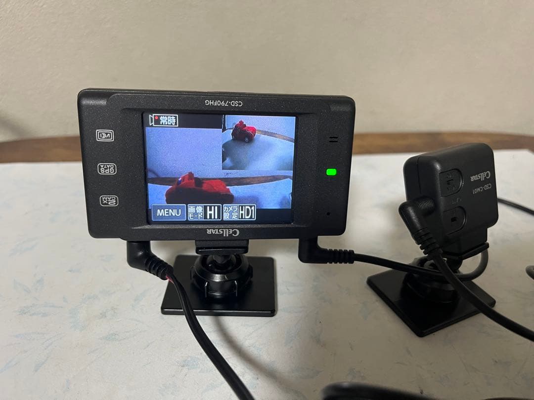 セルスター　csd-790FHG ドライブレコーダー -A-