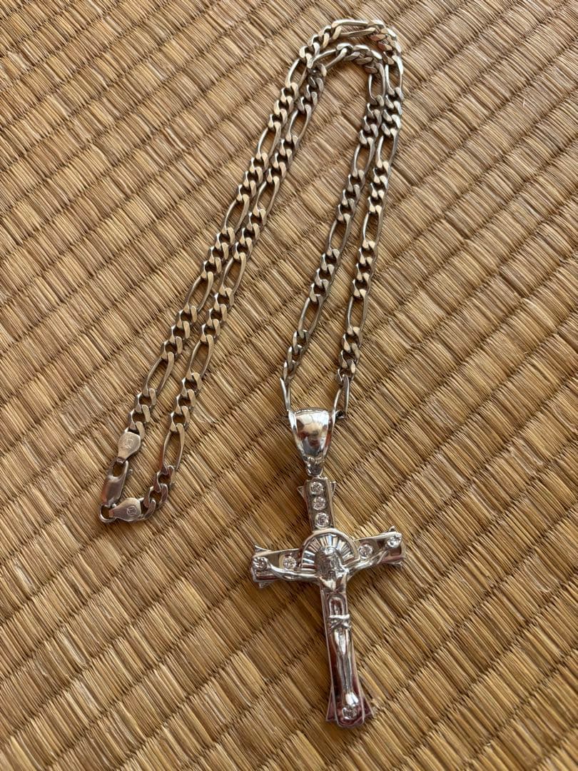 アバランチ　925十字架 ネックレスセット