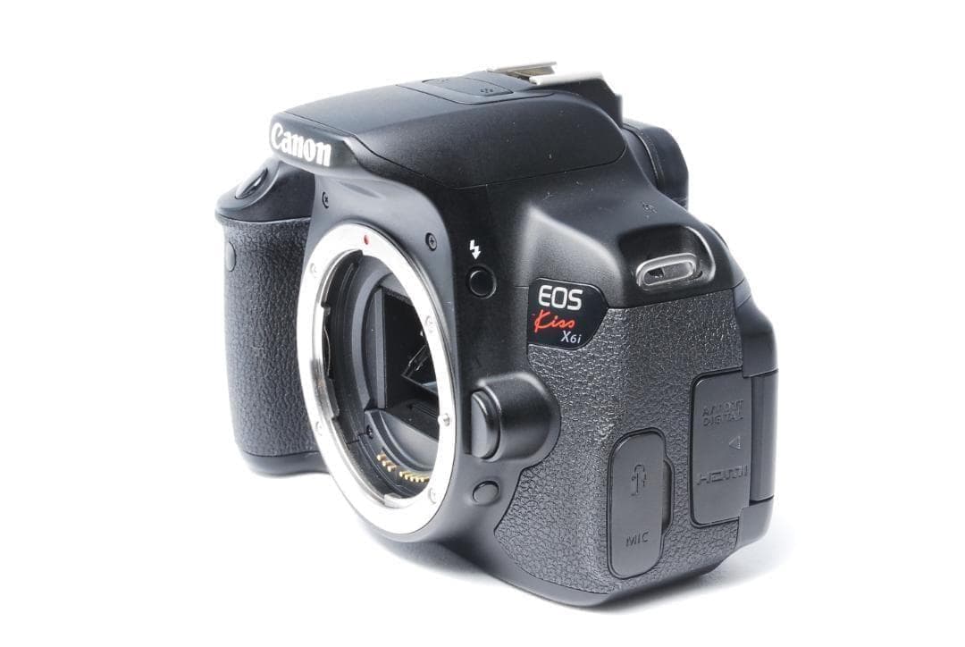 【新品級】Canon EOS Kiss X6i Wレンズ 一眼レフ スマホ転送