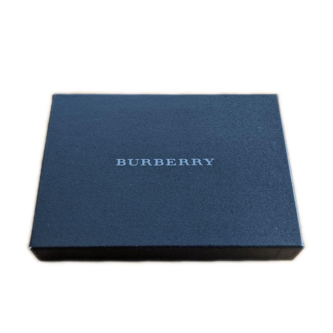 【未使用】BURBERRY ダークグリーン 名刺入れ カードケース