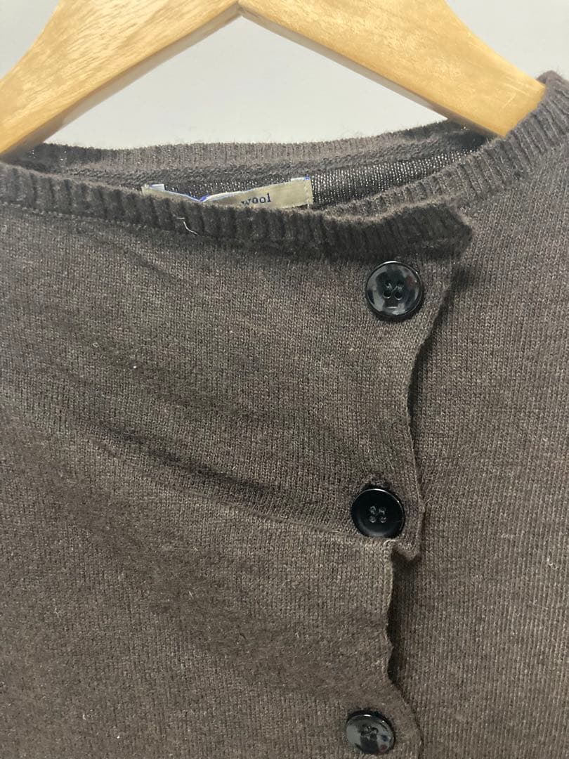Paloma wool ブラウン ボタン付きカーディガン