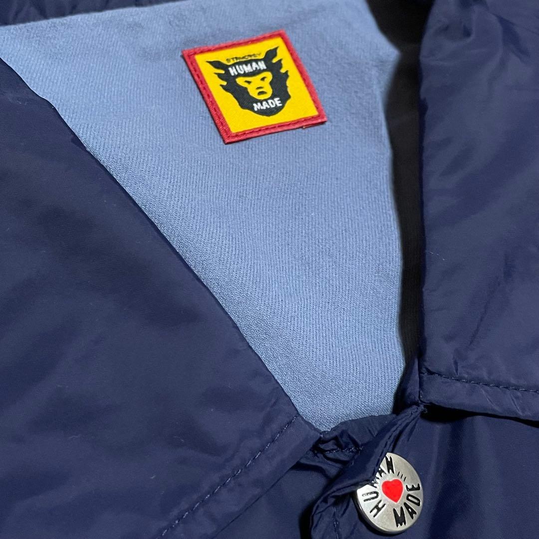 極美品 HUMAN MADE ナイロンジャケット ネイビー M