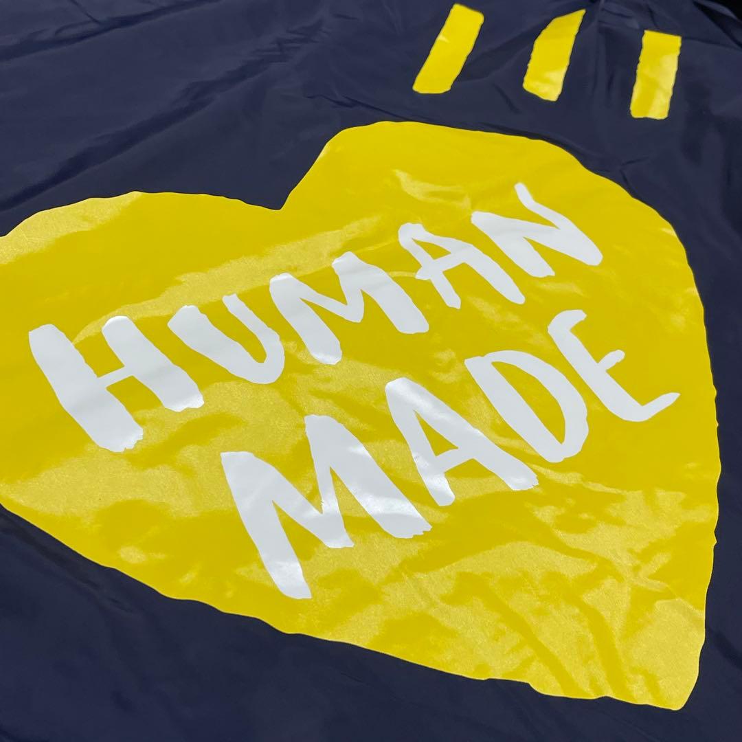 極美品 HUMAN MADE ナイロンジャケット ネイビー M