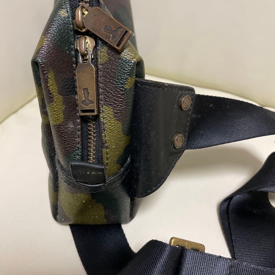 Gentil Bandit 木梨サイクル ボディバッグ　迷彩　ショルダーバッグ