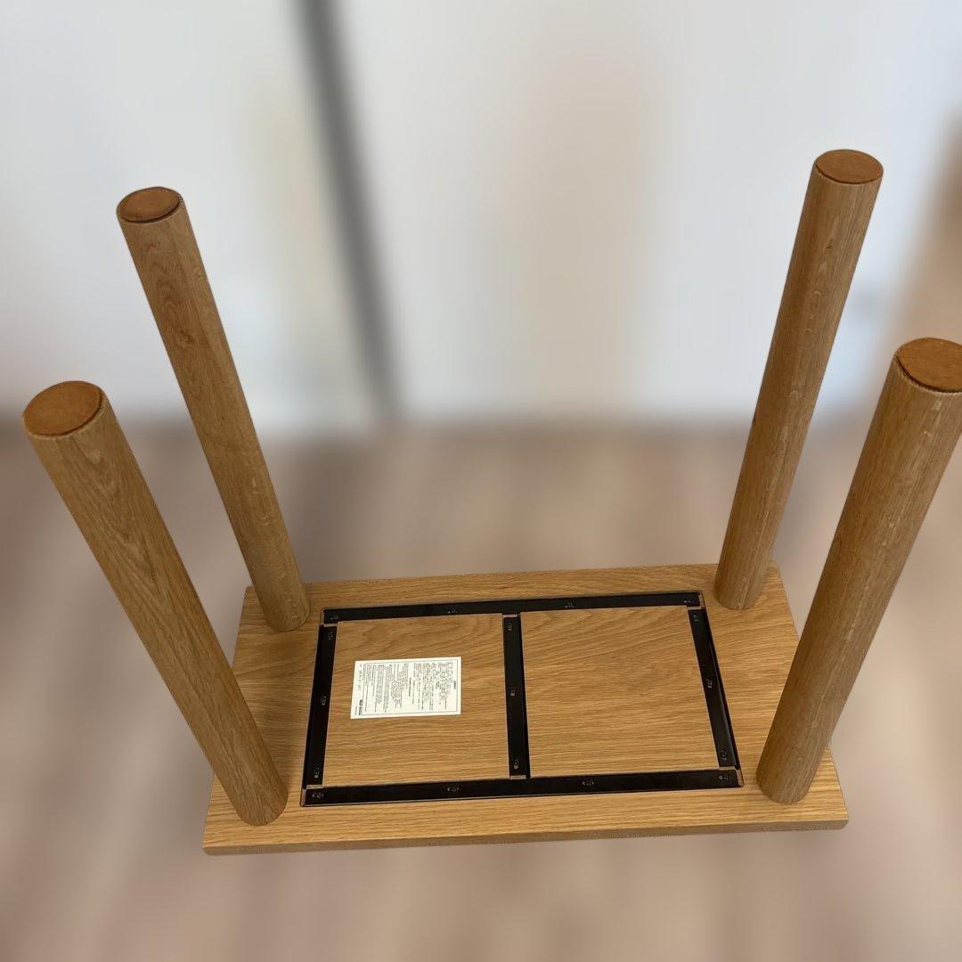 【たのメル便送料込み】無印良品 オーク材テーブル