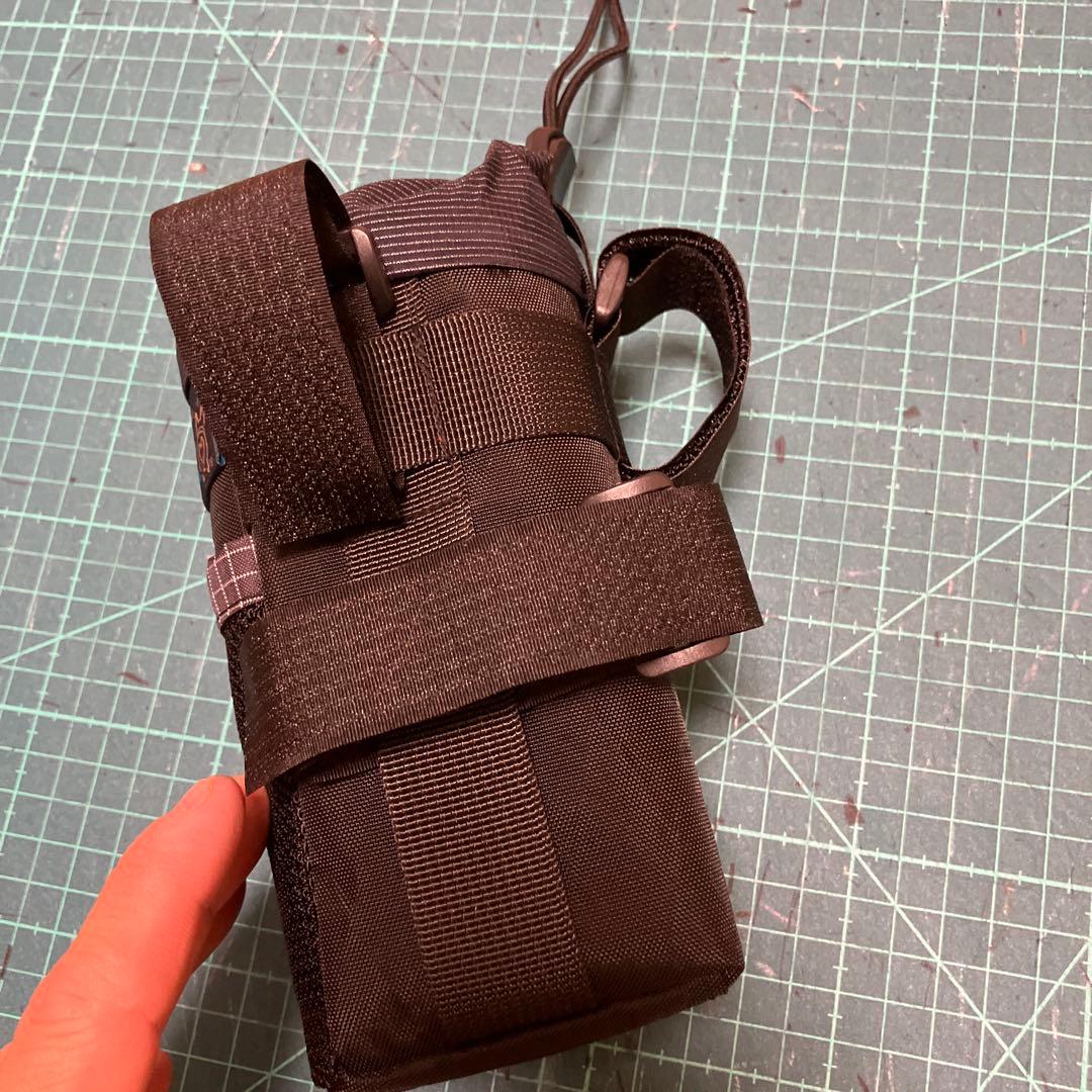 htのハンドメイドフレームバッグ+ステムポーチ