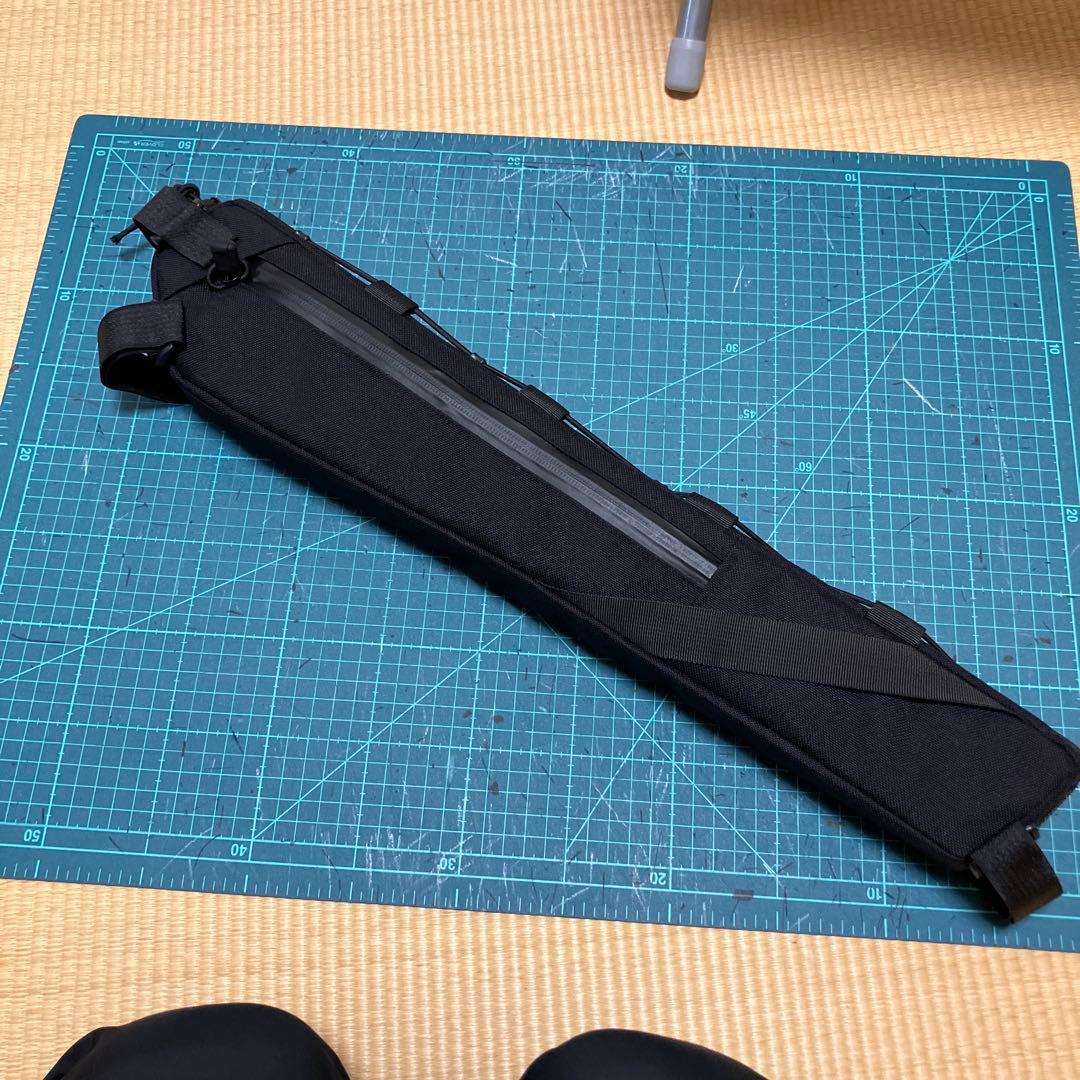 htのハンドメイドフレームバッグ+ステムポーチ