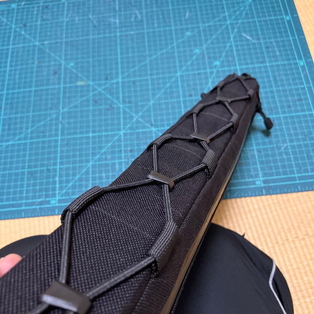 htのハンドメイドフレームバッグ+ステムポーチ