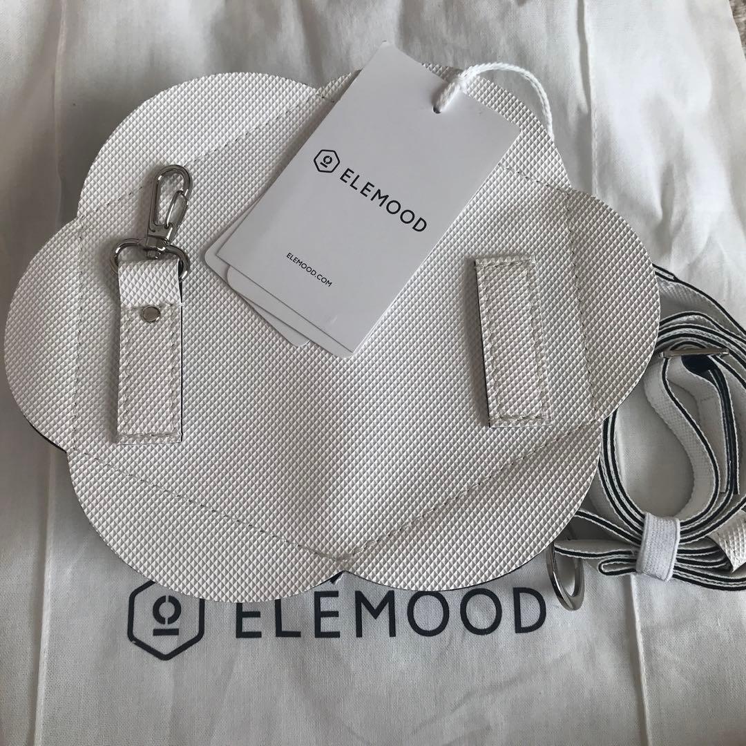 ELEMOOD エレムード幾何学的なお花の2wayウエストバッグ・ポシェット