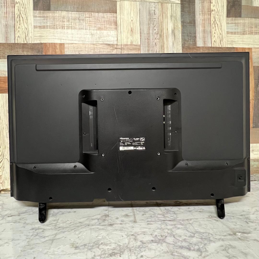 即日受渡❣️全国送料込ハイセンス 43V型 液晶テレビ外付HDD裏番組録画対応