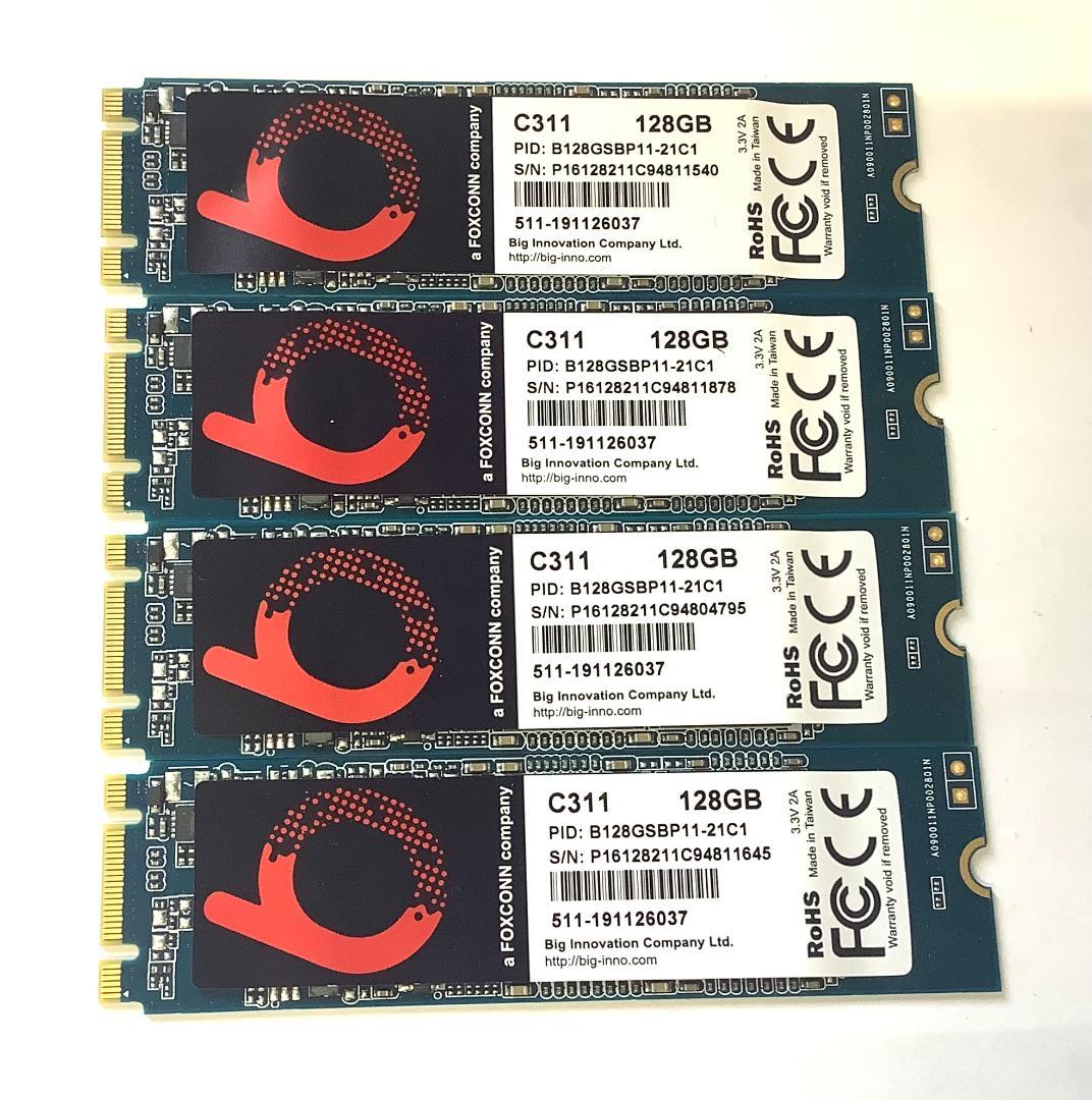 ②-WA204-ROHS SATA M.2 128GB SSD 4点