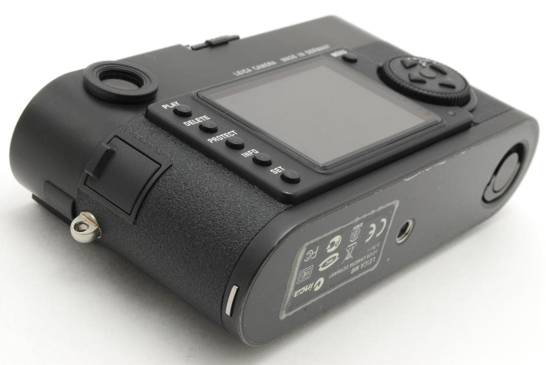 超レア 【美品 元箱】 ライカ LEICA M8 ブラック ショット数2590回