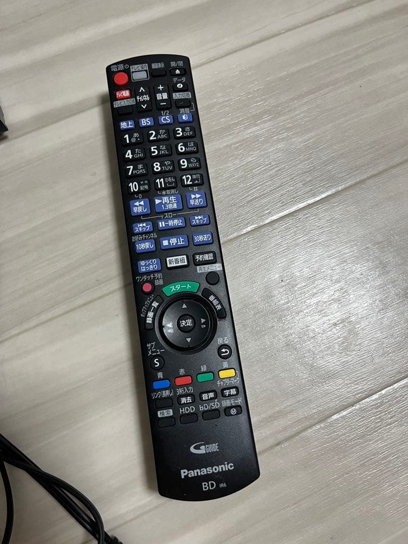 Panasonic リモコン付き ケーブルセット DMR-BRW1010
