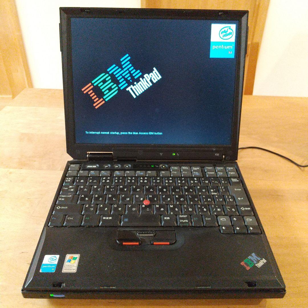 IBM ThinkPad X32 pentiumM 本体 & ドック