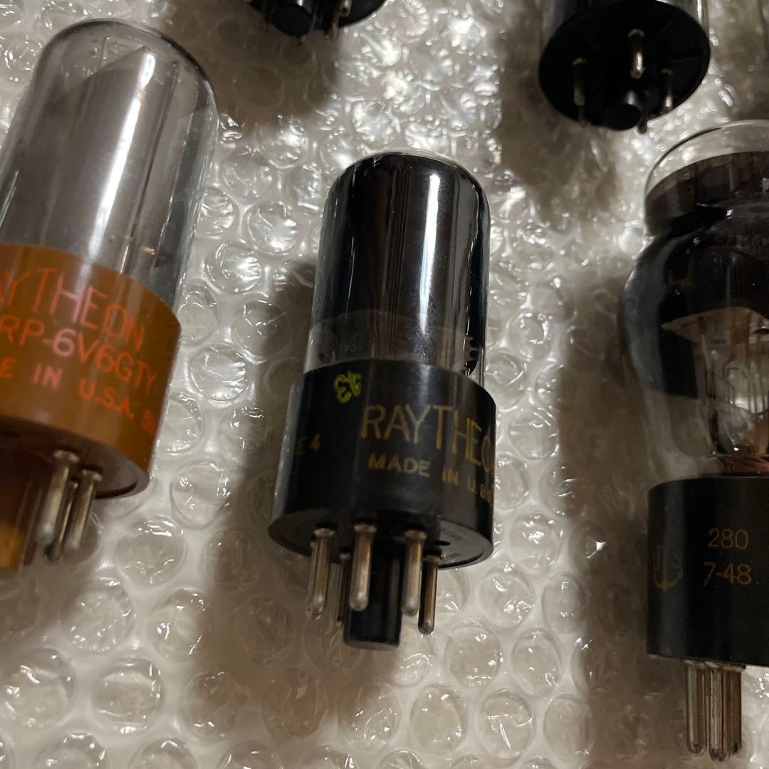 RAYTHEON製 真空管 9本セット