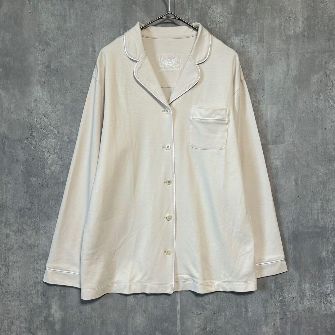 美品 TENERITA テネリータ 80/1ダブルジャージ パジャマ 部屋着 M