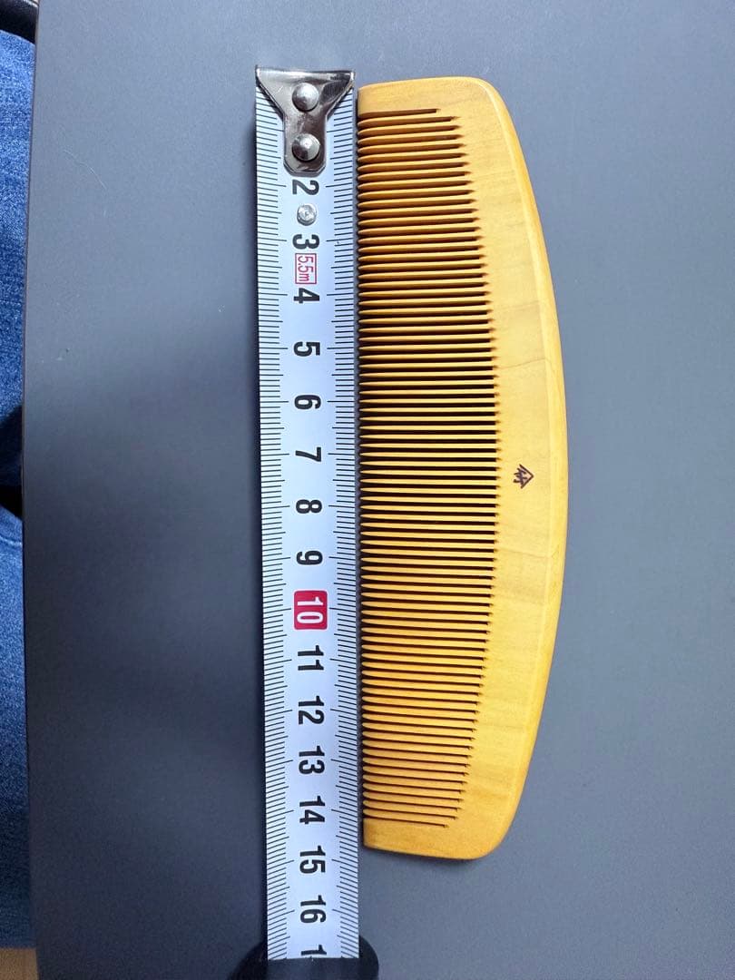 ※お値下げ【新品未使用】十三や つげ櫛 高級つげぐし