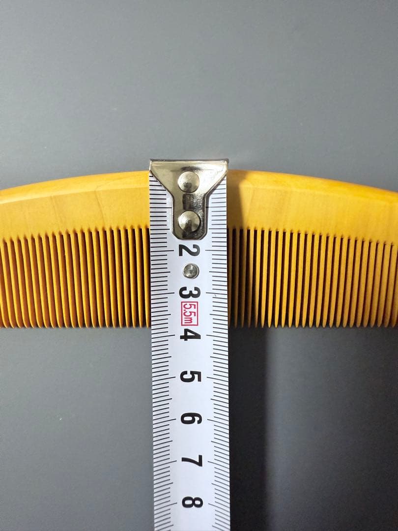 ※お値下げ【新品未使用】十三や つげ櫛 高級つげぐし