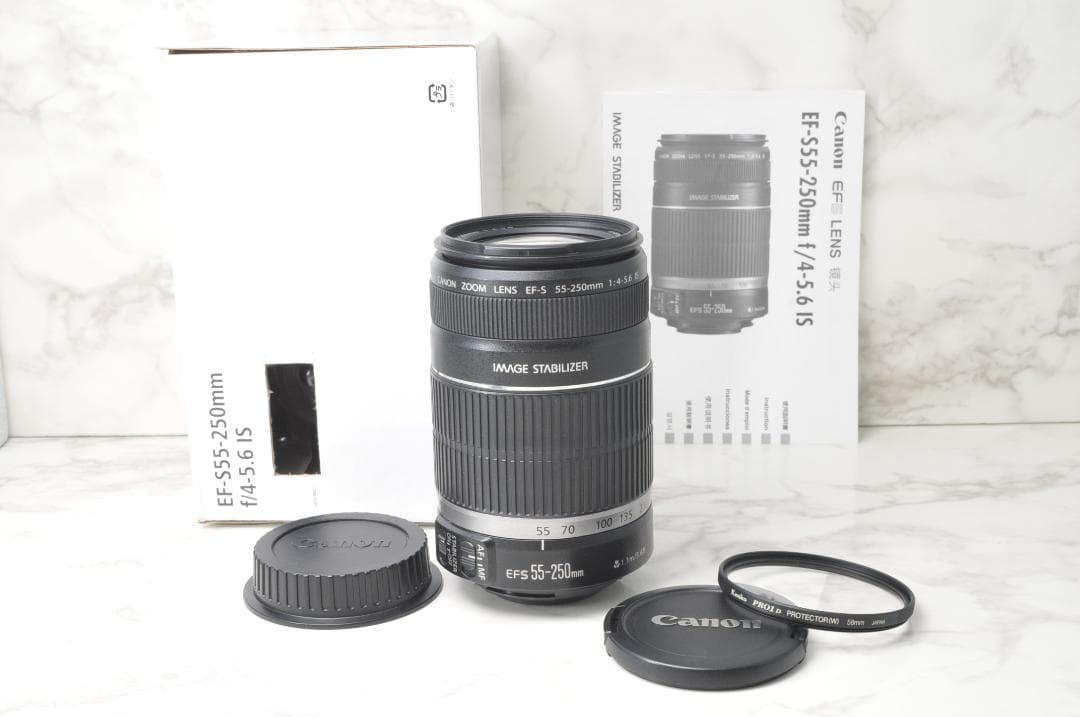 Canon EF-S 55-250mm IS⭐️望遠レンズ 手ぶれ補正 イベント