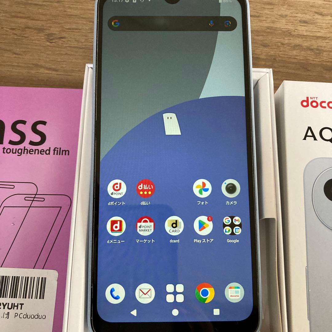 AQUOS wish 4 (SH-52E) ブルー