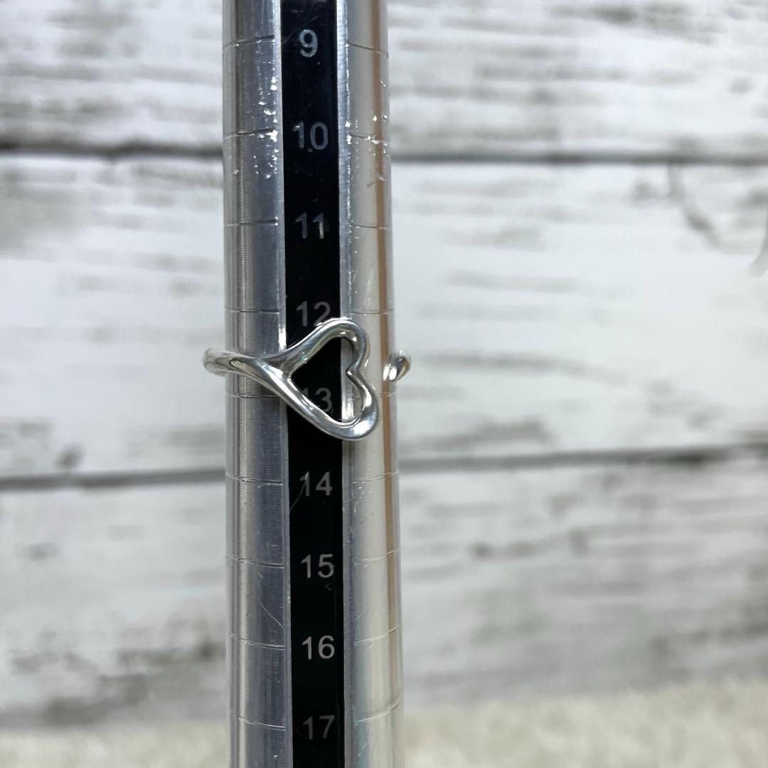 TIFFANY&Co.ティファニー　オープンハートリング　12号 925