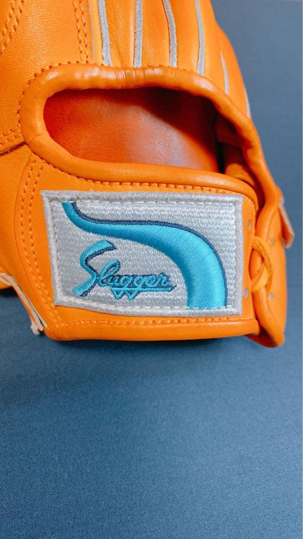 直営店購入！久保田スラッガー 硬式オレンジ　左投